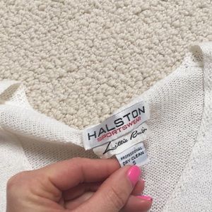 Gave away as FREE gift.Halston Vintage top.